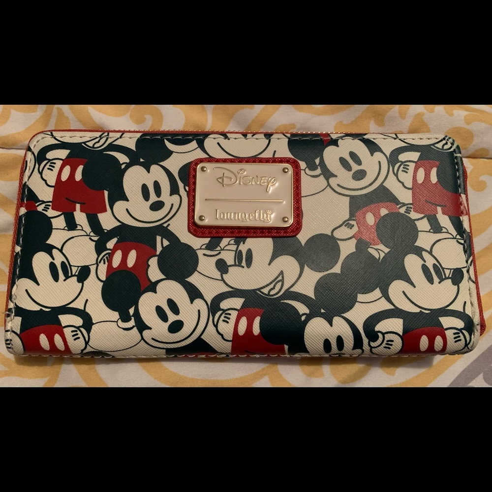 Loungefly Mickey Minnie Wallet Disney
